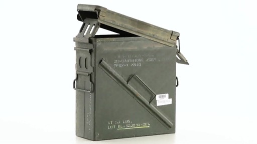 AMMO CAN PA125 25MM W/LIDS 360 View - image 6 from the video